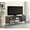 Oak, variant on PVC Edge & Veneer - 1 Tier Shelf - Kitchen Island Seating - Useful Storage