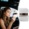 thumbnail image 2 of Mini plancha de pelo inalámbrica con peine, recargable por USB-C, 3 temperaturas, calentamiento rápido, rizado y alisado para todo tipo de cabello, portátil para viajes, color blanco, 2 of 8