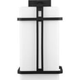 thumbnail image 6 of Progress Lighting Ellery 1-Light Outdoor Black Wall Lantern with Opal Glass - Modern Farmhouse, Craftsman, Transitional, 6 of 13
