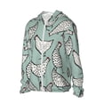thumbnail image 2 of Pofeuu Hand Drawn Chickens Print Sun Protection Outdoor Lightweight Full Zip UV Cooling Hoodie Long Sleeve Summer Clothing for Outdoor Hiking-Large, 2 of 5
