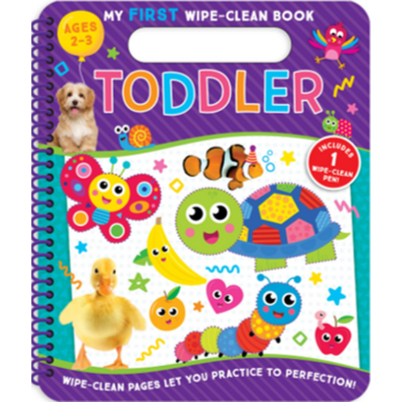My First Wipe-Clean Book Toddler: Spiral Bound (Spiral-Bound)