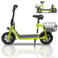 Lohoms 450W 36V Foldable Electric Scooters Bike, Adult Electric Moped