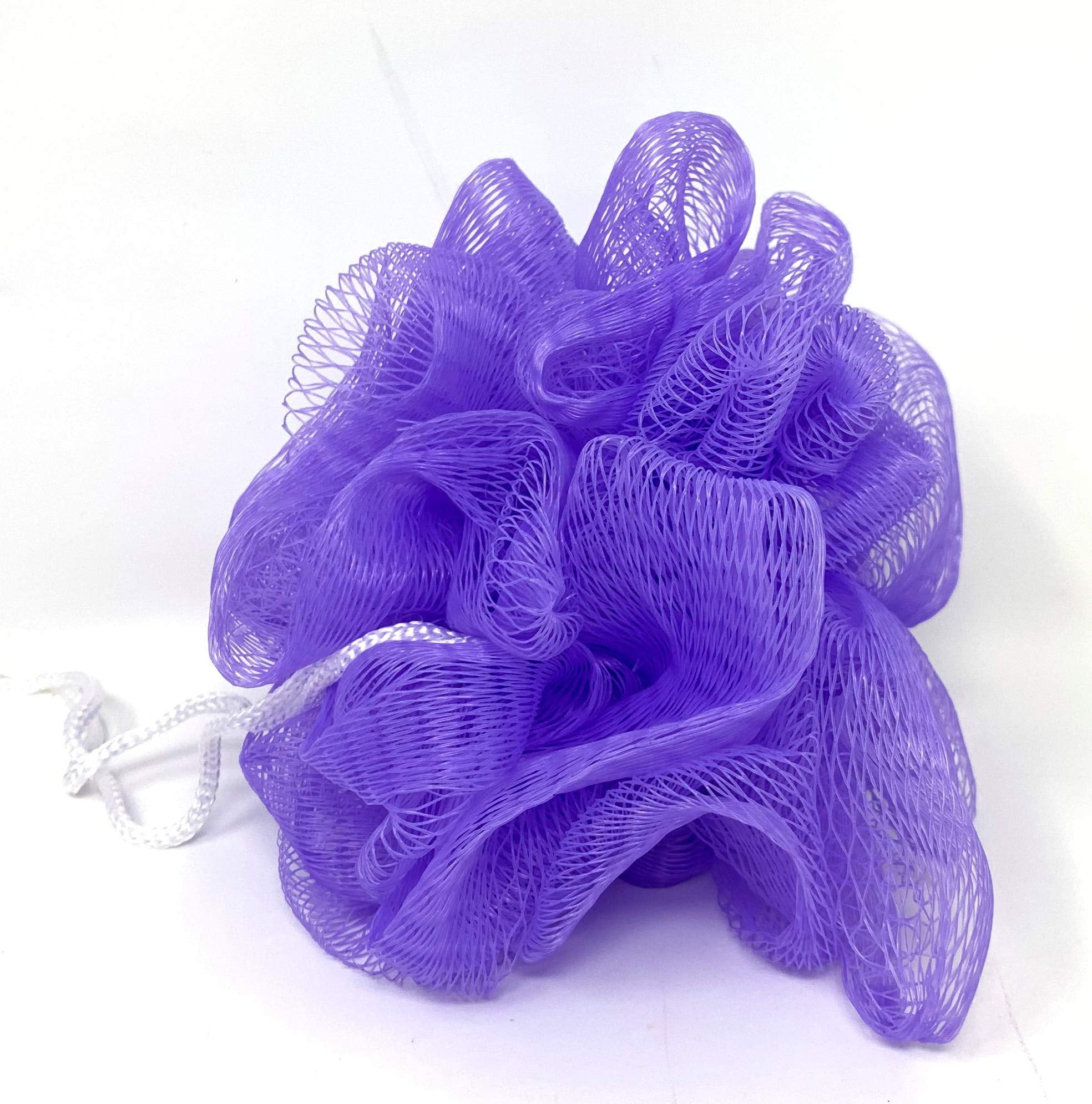 Loofah Lord 12 Purple Bath or Shower Sponge Loofahs Pouf Mesh Wholesale