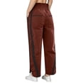 thumbnail image 4 of Women's High Waisted Wide Leg Casual Pants with Side Stripe Drawstring Elastic Waist Loose Fit, 4 of 8