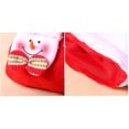 thumbnail image 4 of Bolsas de regalo con cordón de Navidad, paquete de regalo de Papá Noel, bolsas dulces para Navidad, cumpleaños, boda, aniversario, fiesta, favores, rojo, 1 Uds., 4 of 5