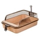 thumbnail image 3 of Caja de arena para gatos Bandeja de arena para gatos abierta en lados altos Accesorios para mascotas Bandeja de arena para gatos resistente Marrón, 3 of 9