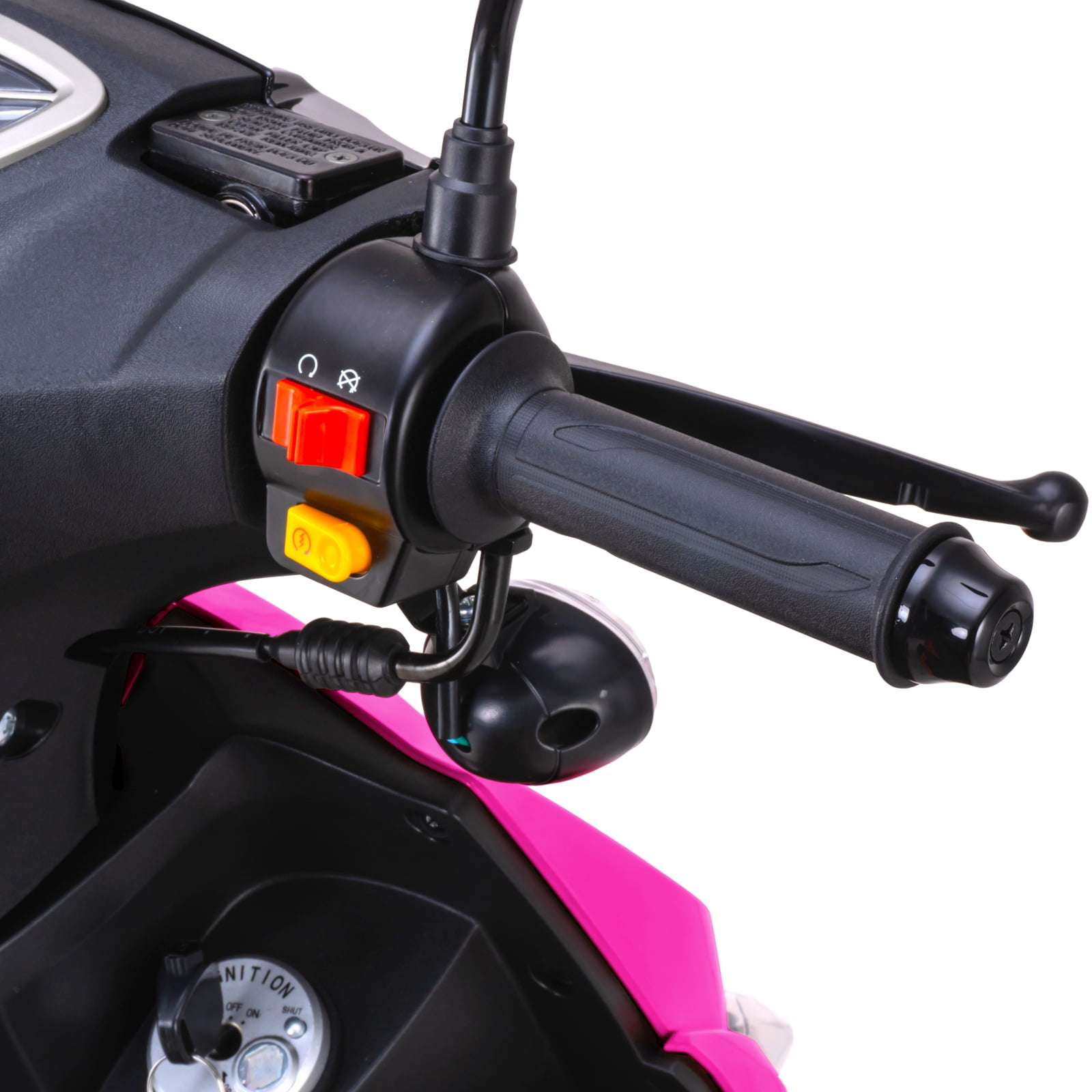 Double Global Brand 200 Gas Moped Adult Gas Street Moped with 12" Wheels! LED Headlight!