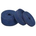 thumbnail image 1 of Unique Bargains 3/8', 1', 1.5' Denim Ribbon Set, 3 Sizes Total 16.5 Yard Craft Strip, Dark Blue, 1 of 5