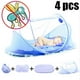 thumbnail image 4 of Mosquitera para cama de bebé, cama plegable portátil, cuna de viaje de verano emergente con mosquitera, cuna para bebé, cuna para bebé recién nacido Xemadio LKX-1452-1, 4 of 8