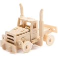 thumbnail image 1 of Wooden 3d Puzzles Truck Kit Build Car Wooden Truck Kit Car Model World, 1 of 1