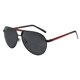 thumbnail image 1 of Gafas de sol de moda con montura grande anti-ultravioleta, gafas de sol retro de sapo, hechas de metal y resina, 1 of 5