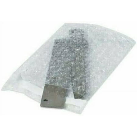 supplyhut - 4x5.5 Bubble Out Pouches Bags Wrap Cushioning Self Seal Clear 4'' x 5.5''