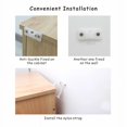 thumbnail image 5 of Correas para MUEBLES YONGSHENG Kit de anclajes para MUEBLES antivuelco a prueba de bebés paquete de 10, 5 of 5