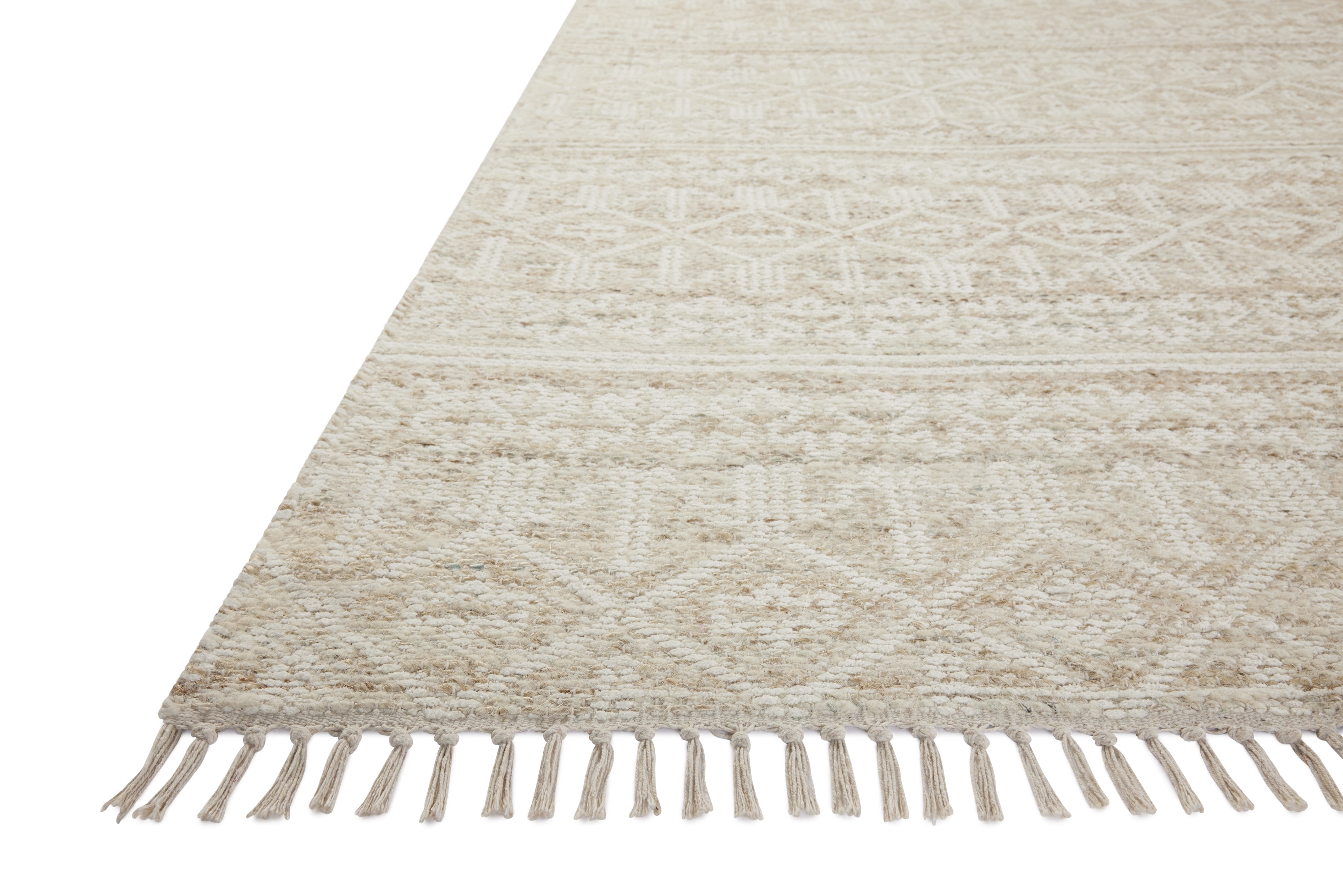 Angela Rose x Loloi Rivers Sand / Ivory 7'-9" x 9'-9" Area Rug