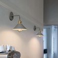 thumbnail image 2 of Wall lamp Modern wall lamp Color Wall lamp Attic wall lamp with on/off light American country living room Study lamp (without lamps) Gray, 2 of 4