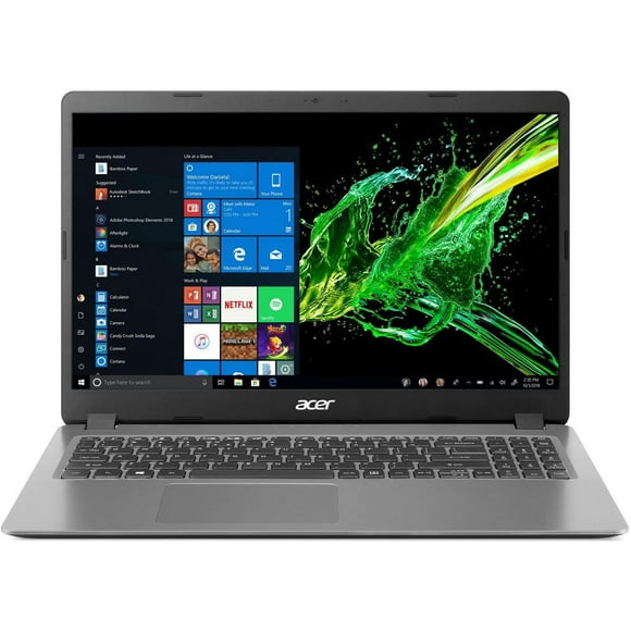 Acer Aspire 15.6' (Intel core i3 , 8GB DDR4 , 256GB SSD , Windows 10 S) Silver- Refurbished Fair