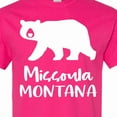 thumbnail image 4 of Inktastic Missoula, Montana White Bear Silhouette T-Shirt, 4 of 5