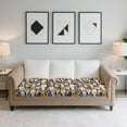 thumbnail image 6 of Xoenoiee Funny Dogs Print Couch Cushion Covers Thick Velvet Fabric Washable Sofa Slipcovers 3 Pieces Individual Sectional Couch Covers with Elastic Bottom, 6 of 7