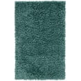 thumbnail image 2 of SAFAVIEH August Carlene Solid Plush Shag Area Rug, Green, 2' x 3' - Modern Design, Green, Non-Shedding & Easy Cleaning, Ultra Plush Thick Pile, Ideal for Living Room, Bedroom, Entryway, 2 of 8