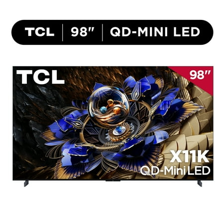 TCL 98-Inch X11K Series QLED 4K Smart QD-Mini LED TV with Google TV (New)