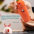 thumbnail image 4 of Mini humidificador facial Humidificador de enfriamiento de niebla ligera con gradiente de 7 colores con recipiente de agua de 30 ml, zanahoria, 3 hojas tholdsy HA007720-06, 4 of 6