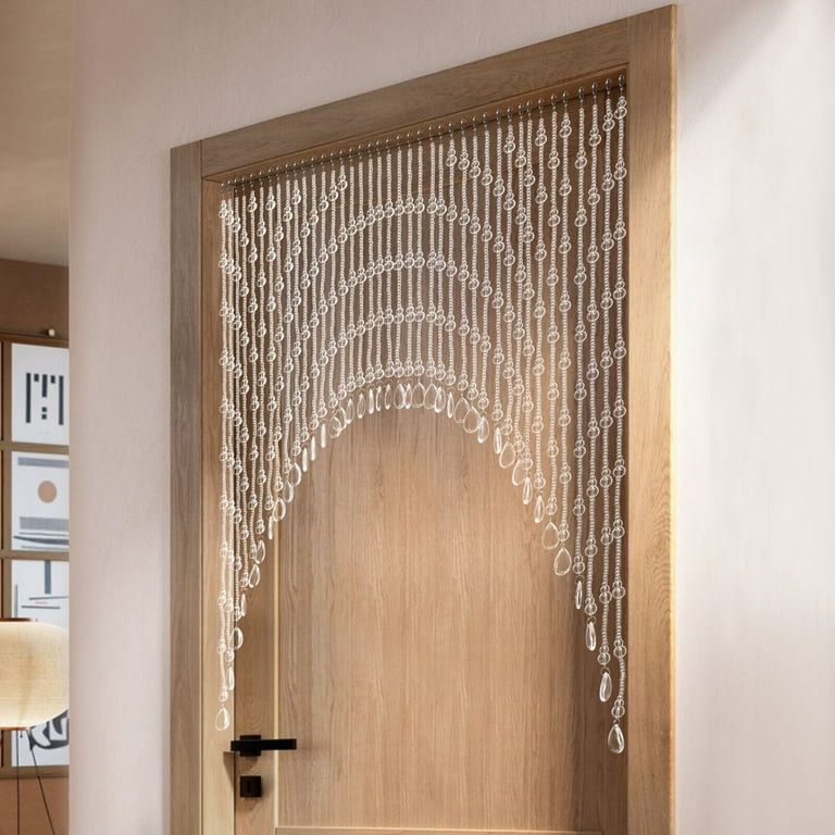 Arch Beads For Your Door Rekelola Hanging Glass Door Beads Beaded
