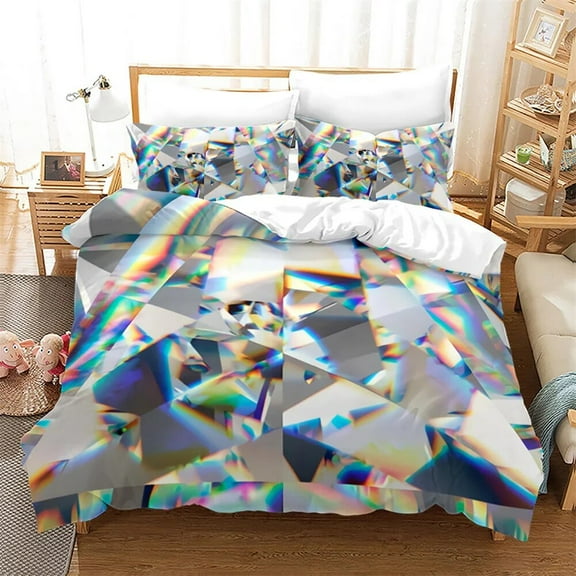 Duvet Cover Set Abstract Art Valentine's Day Gift for Women Couple King Size Bedding Set Polyester Comforter Cover
