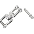 thumbnail image 4 of Swivel Ring Shackle Suspension Connectors - 304 Stainless Steel Jaws - 2 Pcs, 4 of 5