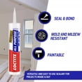 thumbnail image 4 of Caulk Loctite Polyseamseal multiusos, color blanco, 295 ml, 4 of 4