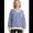 blue-white, variant on Women Striped Sweatshirts Long Sleeve Oversized Pullover Tops V Neck Fall Casual Loose Sweater