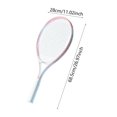 thumbnail image 4 of Beginner tennis racket suitable for tennis court, stadium, backyard tennis racket blue pink, 4 of 5