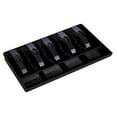 thumbnail image 2 of 5 Grids Cash Collection Box Cashier Drawer Insert Tray for Market Bank Home (Black), 2 of 7