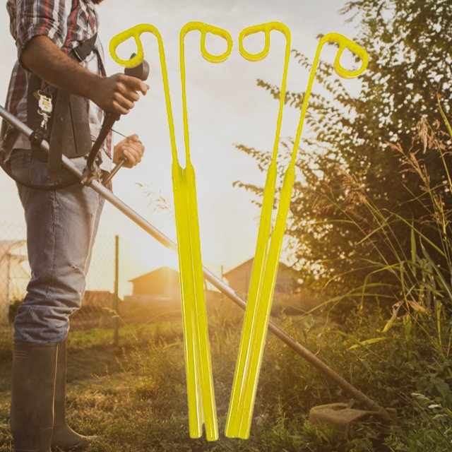 Cuchillas De Línea Flexible De Repuesto 50 cuchillas de plástico para cortadora de malas hierbas para Aero-Flex (amarillo) Sywqhk Para estrenar