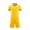 Yellow 1, variant on HAOTAGS Boys Outfit Sets Training,Quick-Dry School Uniform Sports 2-Piece Soccer Suit Black 6-7T