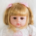 thumbnail image 2 of Muñeca Reborn ENADOLL realista de 40 cm con cabello rubio para niña, 2 of 7