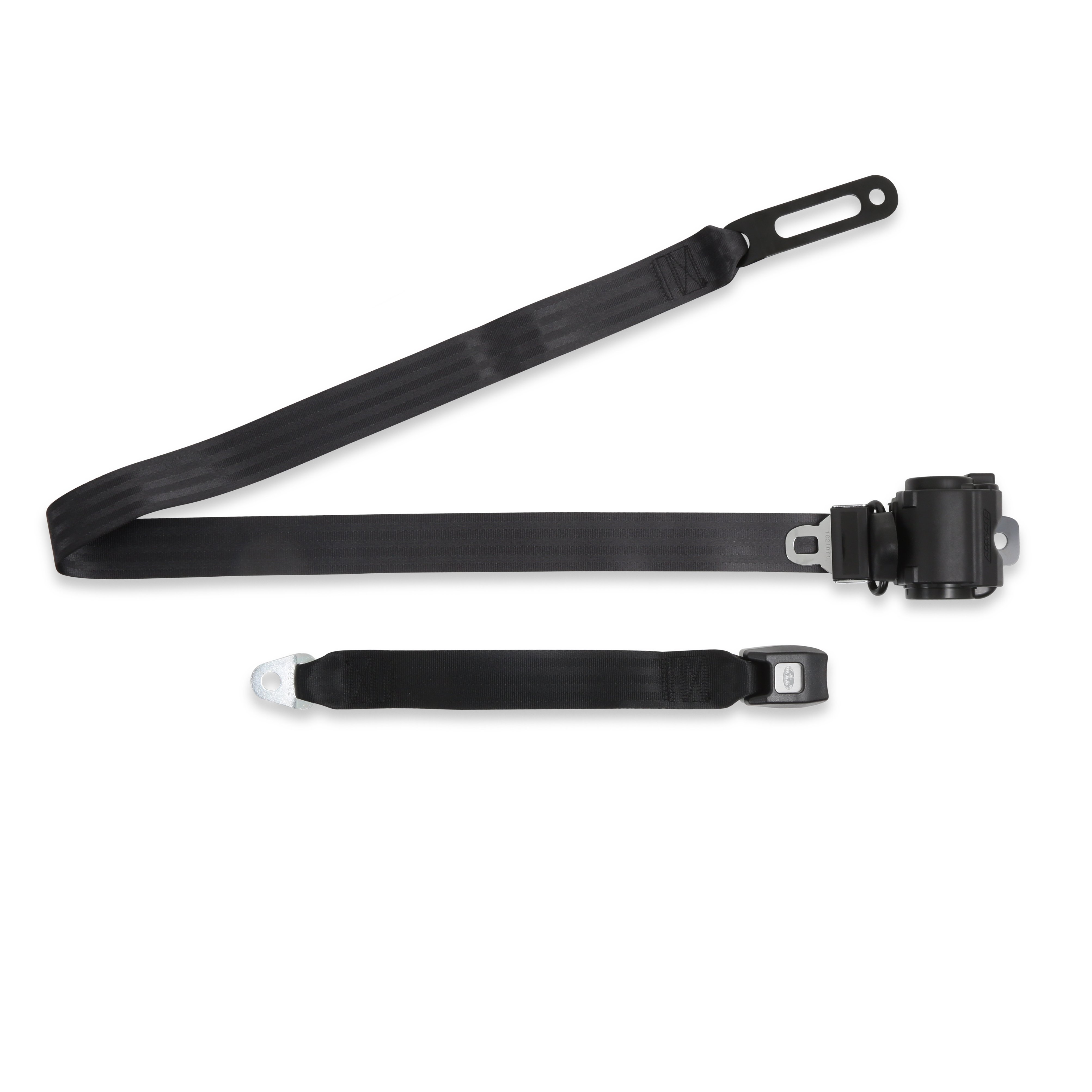 Brothers Trucks BELTKT2BK Seat Belt Kit - 3 Point - Black - Pair