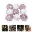 thumbnail image 4 of 9pcs Creative Christmas Tree Ball Pendants Shiny Christmas Tree Ball Pendants, 4 of 9