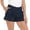 Navy, variant on Vedolay Women's Casual Shorts Short for Womens Ease Into Comfort Modern Pull-On Short with Pockets,Black XL