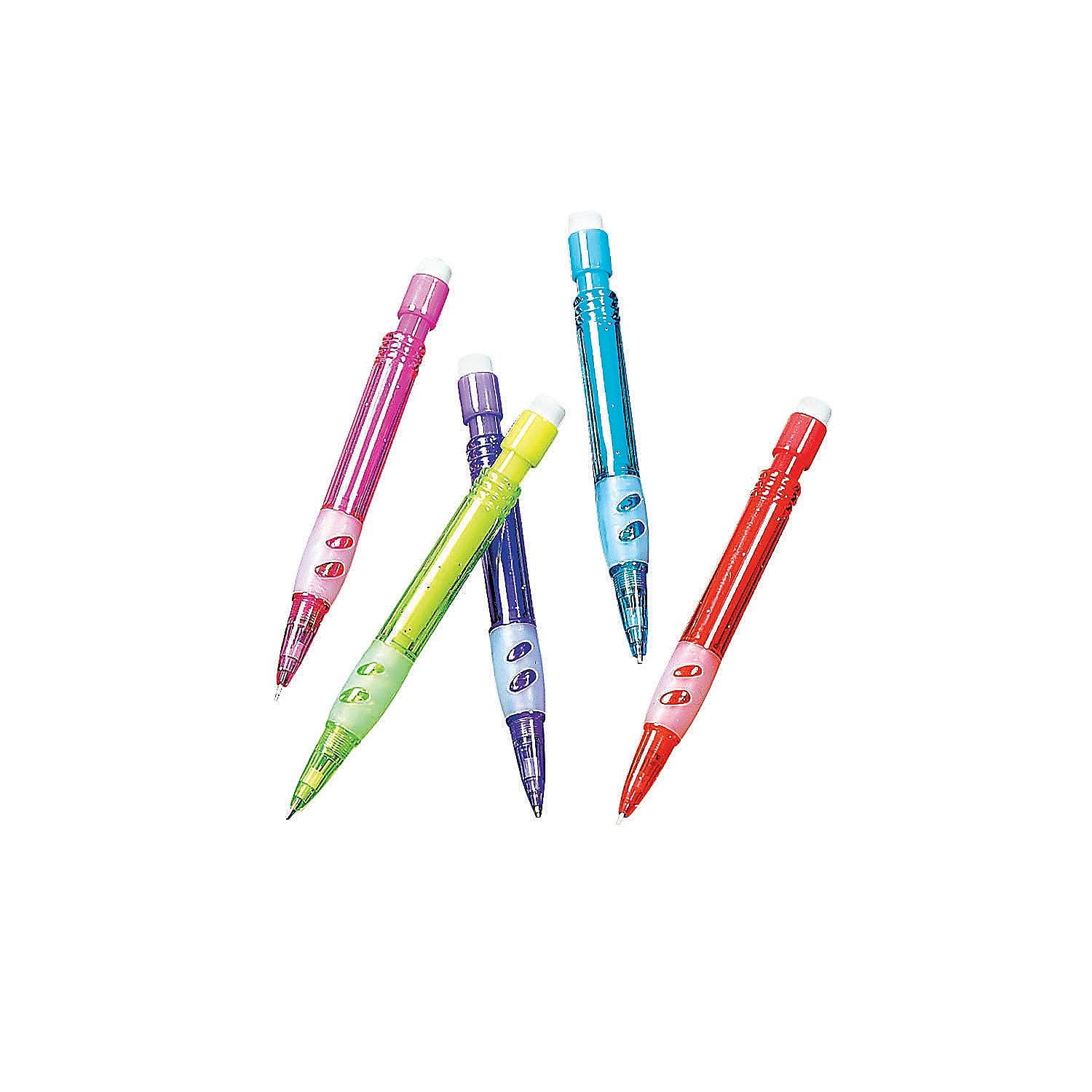 ASSORTED MINI MECHANICAL PENCILS Stationery 24 Pieces