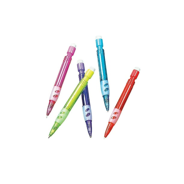 ASSORTED MINI MECHANICAL PENCILS Stationery 24 Pieces