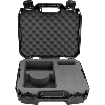 CASEMATIX - Hard Shell Custom Travel Case for Meta Quest 3 and 2 VR Headsets - Black