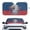 Bald Eagle 250th Anniversary, variant on HUIACONG Ocean Sea Turtle Sun Visor Protector Windshield Sun Shade Foldable UV & Heat Protection Easy Storage Car Windshield Sun Shade Shield Cover for Front Window Trucks