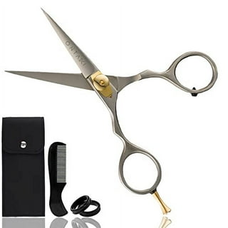 Suvorna 5.5 inch Barber Scissors | hair shears professional | haircutting  scissors for adults | Hair Scissors Women & Men | Hairdresser Scissors 