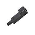 thumbnail image 3 of Cal LightingHT-276-BK Live End Conduit Fitter Track Connector- Black, 3 of 3