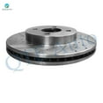 thumbnail image 3 of Rear 256.05mm Drilled Slotted Brake Disc Rotors For 2008 2009 Pontiac G5 SE Base, 3 of 7