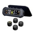 thumbnail image 1 of Sistema de monitorización de la neumáticos: carga Solar, 5 modos de , modo de suspensión automática y despertador, con 4 sensores shamjiam monitor de presión de neumáticos, 1 of 8