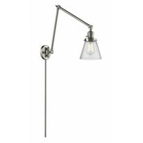 Innovations Lighting - Cone - 1 Light Swing Arm Wall Sconce In Industrial