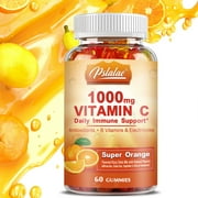 Pslalae Vitamins C 1000mg -Immune Support -with Antioxidants, B Vitamins &Electrolytes(30/60/100pcs)