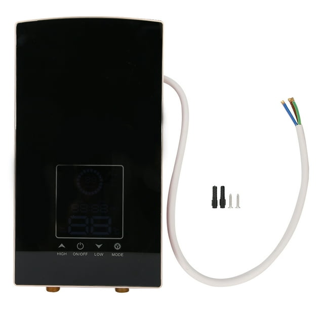 Oubit Chauffe-eau Électrique Chauffe-Eau Vocal à Commande Murale Chauffe-Eau Vocal Construit pour la Précision
