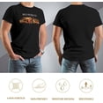 thumbnail image 5 of Blue Oyster Rock Mens Short Sleeve Crewneck T-Shirt 80s 90s Graphic Tees Shirts Top, 5 of 7